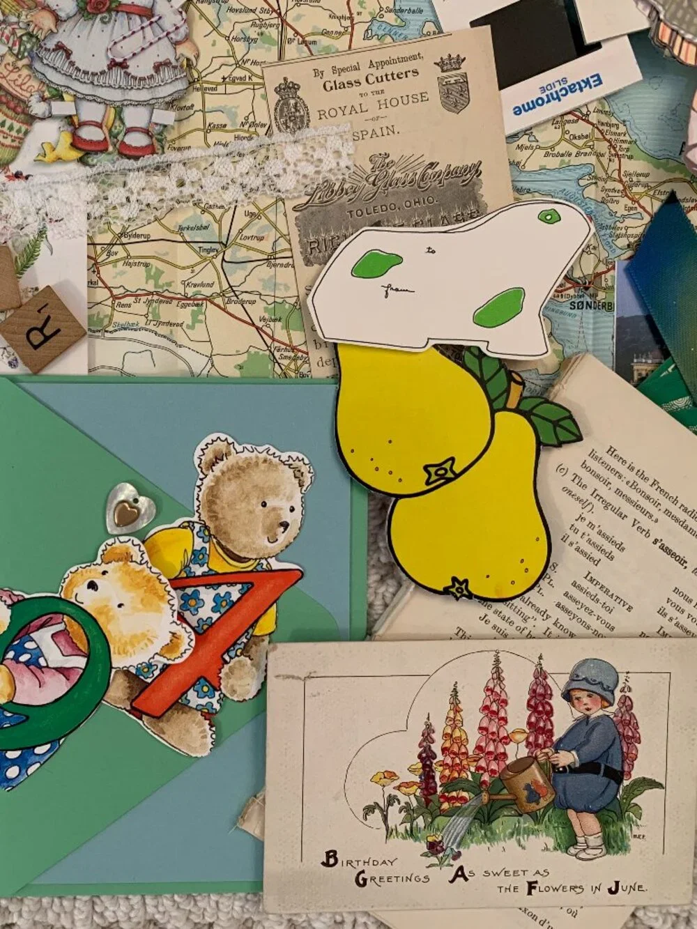 Vintage (and a bit of current) Ephemera for Junk Journaling.  Buyer gets ALL!